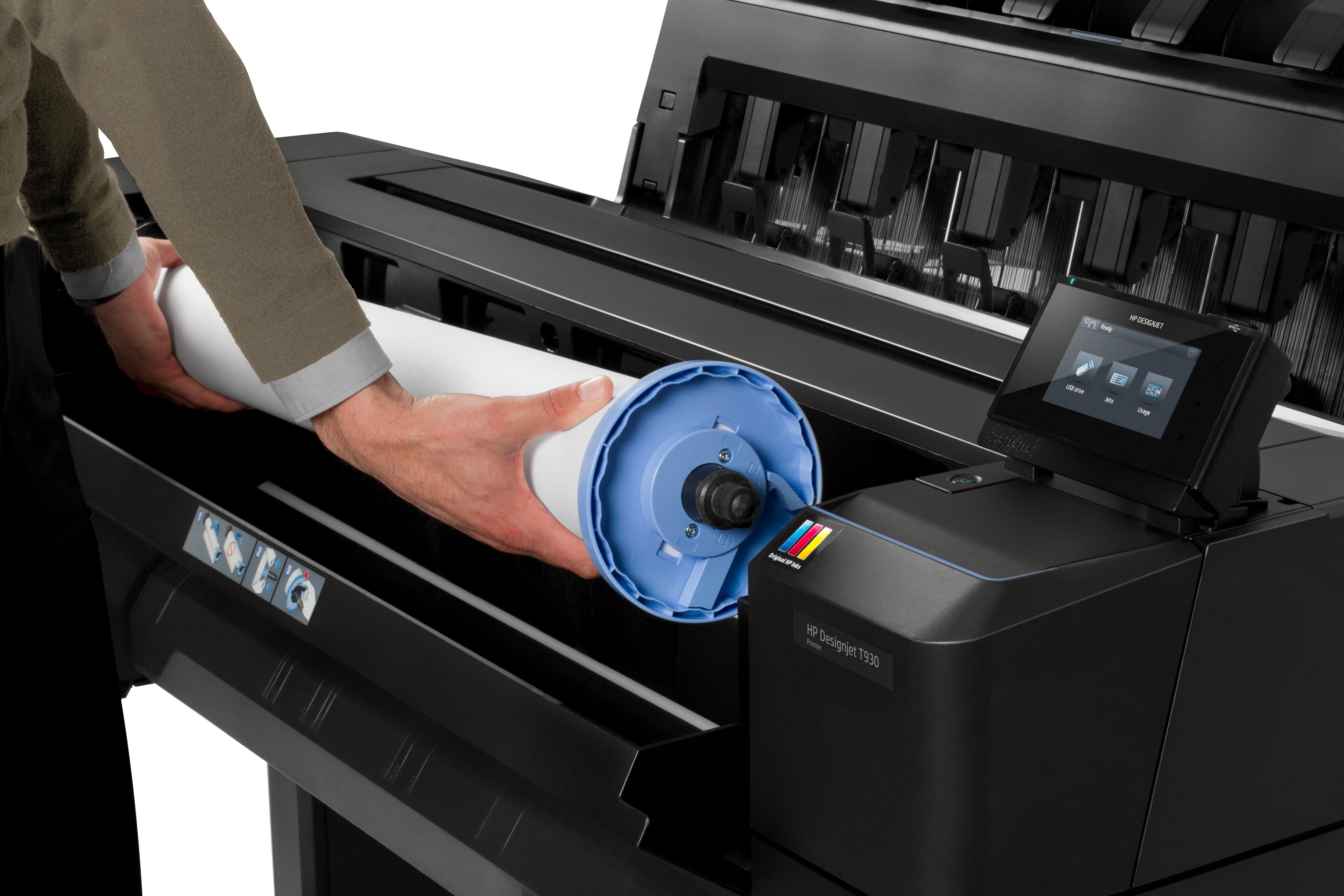 HP Designjet T930 Großformatdrucker Thermal inkjet Farbe 2400 x 1200 DPI A0 (841 x 1189 mm) HP Designjet T930 Großformatdrucker Thermal inkjet Farbe 2400 x 1200 DPI A0 (841 x 1189 mm)