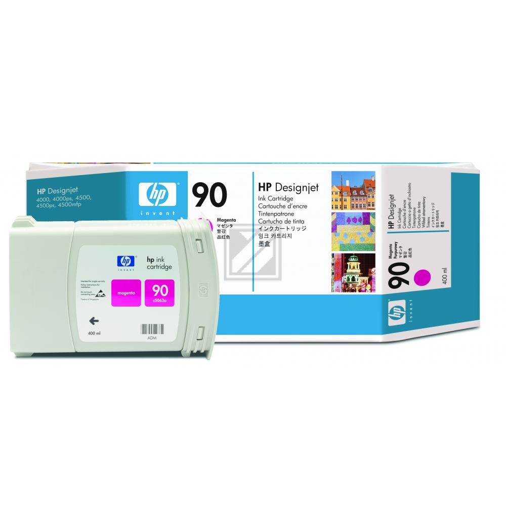 Original HP C5063A / 90 Tinte magenta