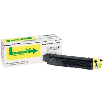 Original KYOCERA 1T02NSANL0 / TK-5150Y Toner gelb Kyocera Toner-Kit gelb (1T02NSANL0, TK-5150Y)