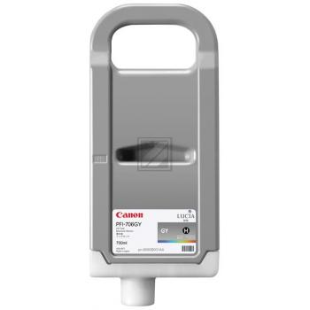 Original Canon 6690B001 / PFI-706GY Tinte grau