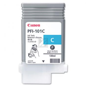 Original Canon 0884B001 / PFI-101C Tinte cyan