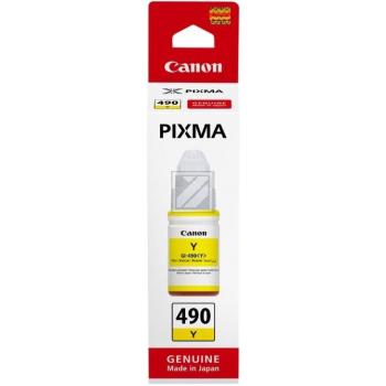 Original Canon 0666C001 / GI-490Y gelb