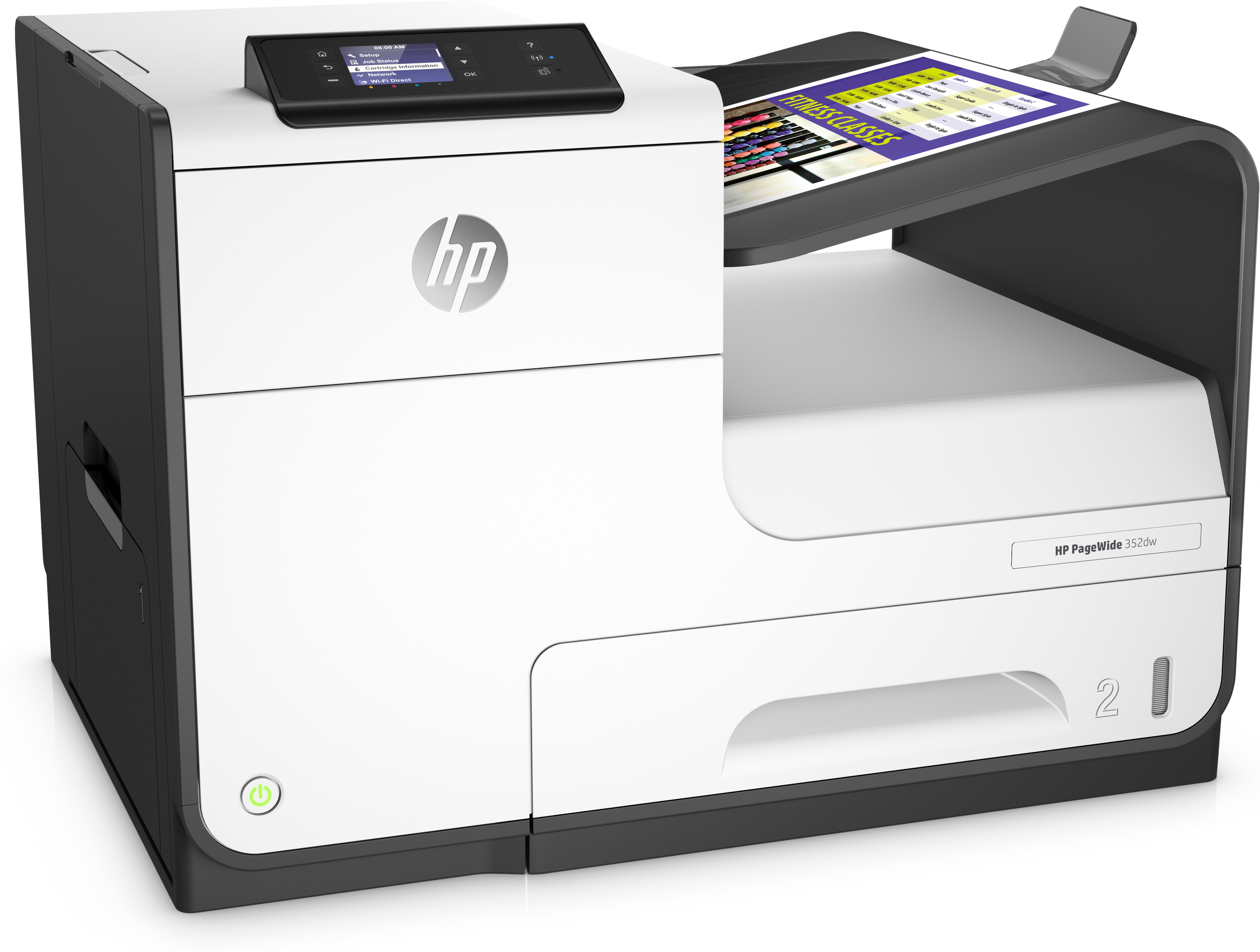 HP PageWide 352dw Tintenstrahldrucker Farbe 2400 x 1200 DPI A4 WLAN