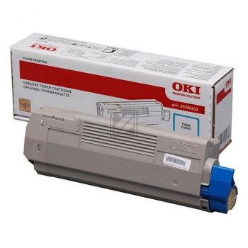 Original OKI 45396203 Toner cyan