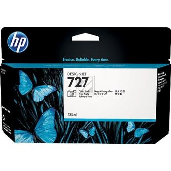 Original HP B3P23A / 727 Tinte schwarz foto