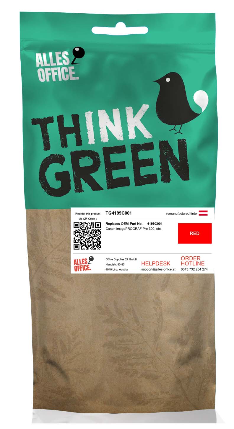 ThinkGreen Canon 4199C001 / PFI-300R rot