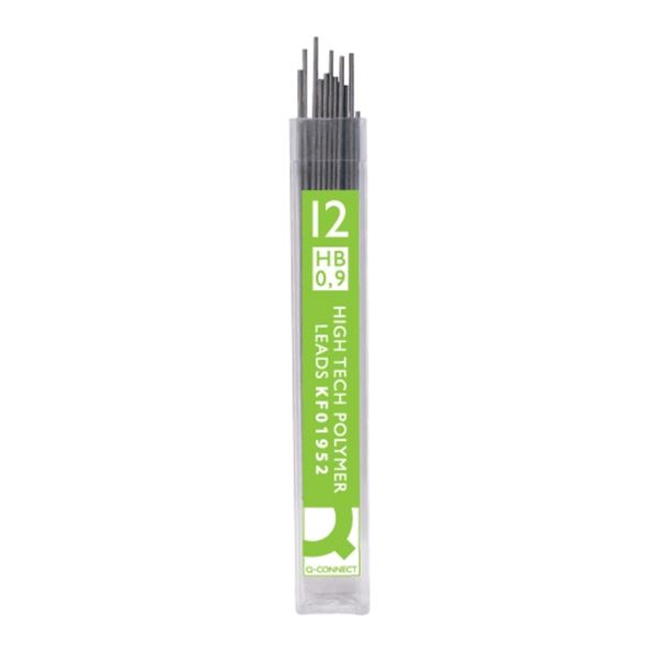 Ersatztintenstifte Q-Connect HB, 0,9 mm, 12 Stück