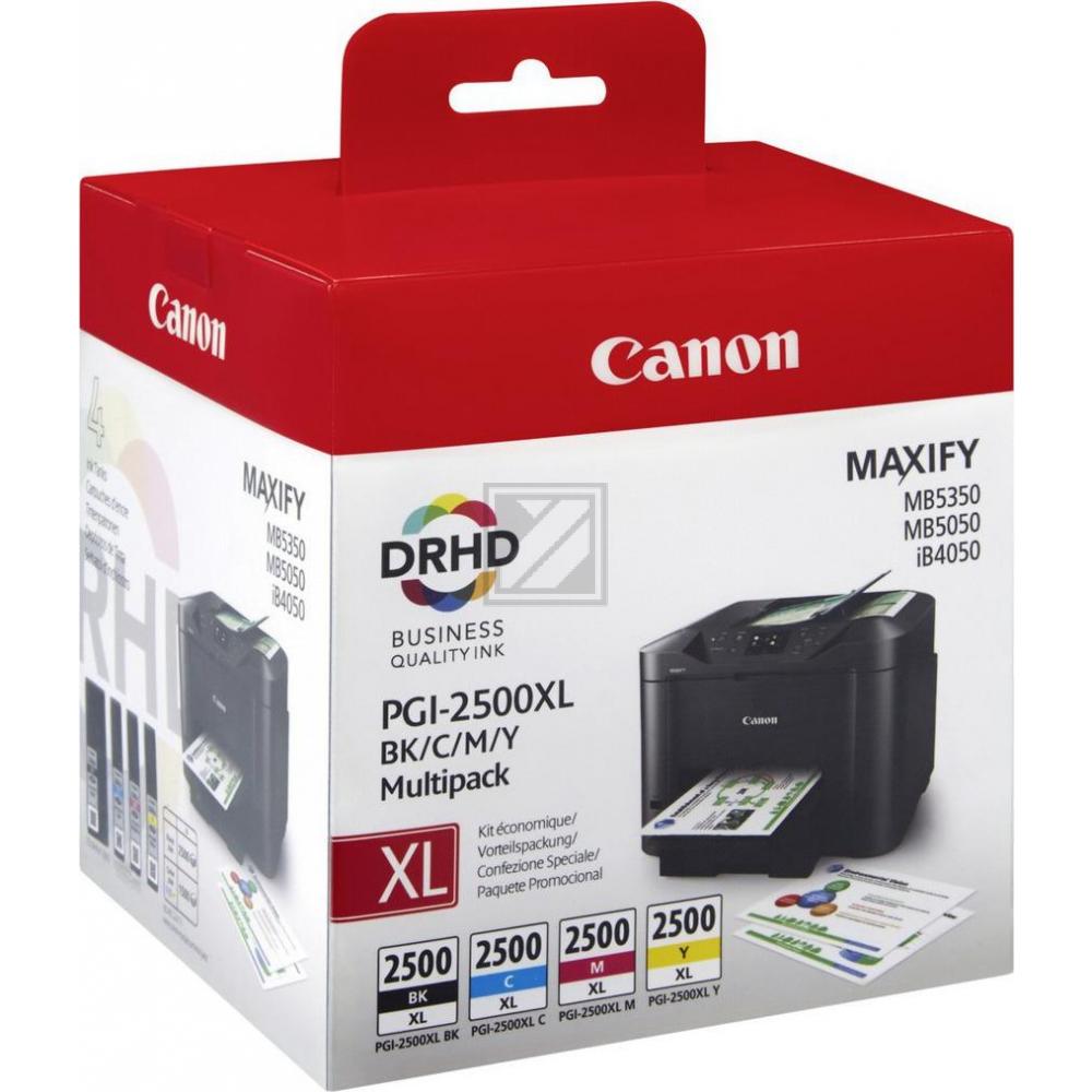 Original Canon 9254B004 / PGI-2500XLBKCMY Tinte schwarz, color