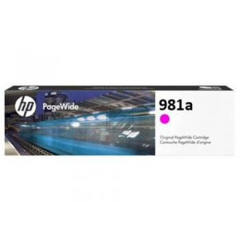Original HP J3M69A / 981A Tinte magenta HP Tintenpatrone magenta SC (J3M69A, 981a)