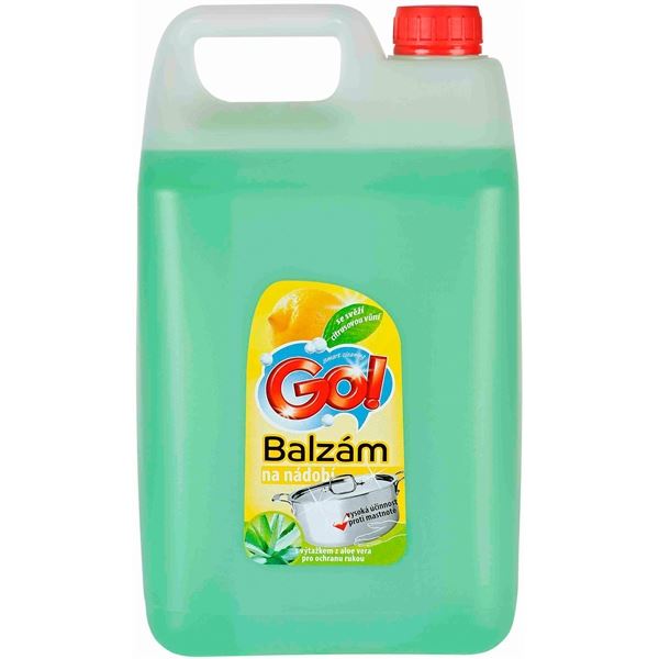 Geschirrspülmittel GO! - Balsam, Zitrone, 5 l
