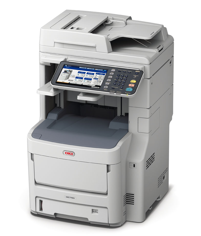 OKI MC780dfnfax LED 1200 x 600 DPI 40 Seiten pro Minute A4