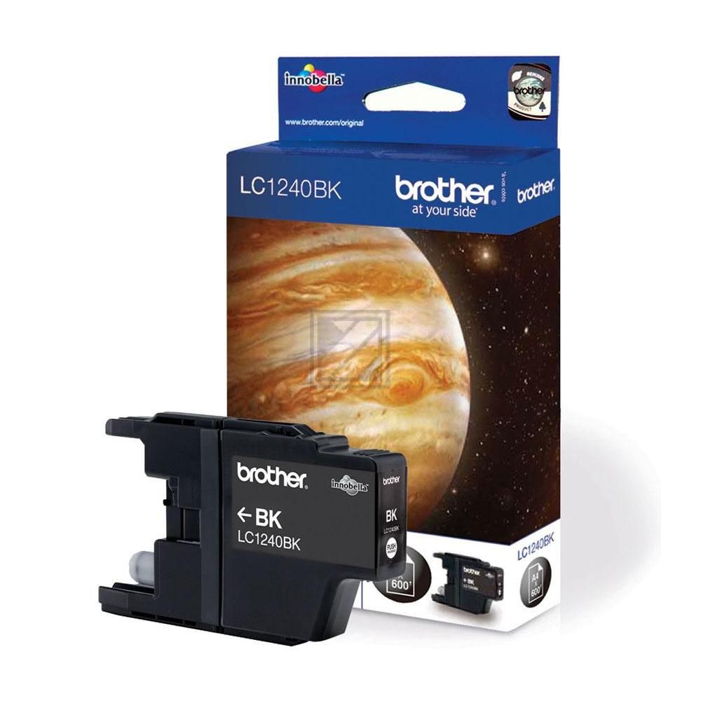 Original Brother LC-1240BK Tinte schwarz
