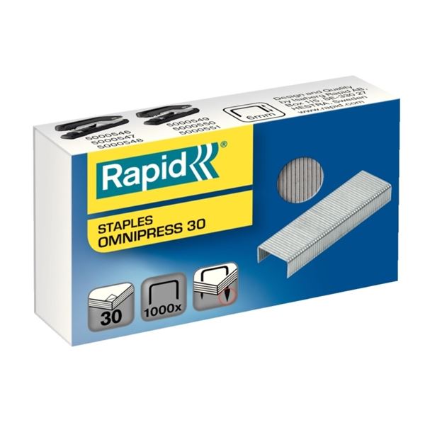 Rapid Omnipress 30 Drähte, 1000 Stück