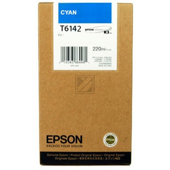 Original Epson C13T614200 / T6142 Tinte cyan