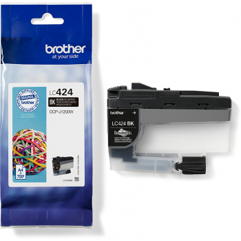 Original Brother LC-424BK Tinte schwarz