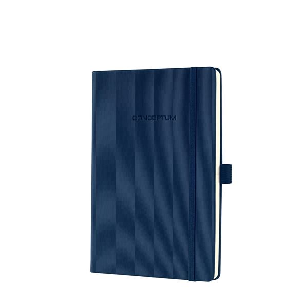 Sigel Conceptum Hardcover Buch, blau, Linie