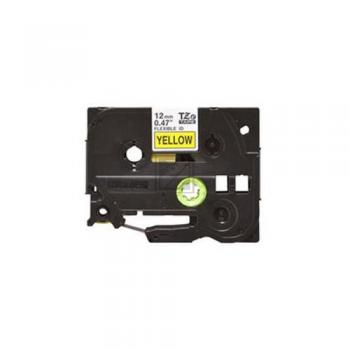 Test Brother Schriftbandkassette schwarz/gelb (TZE-631S)