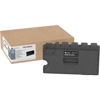 Original Lexmark 74C0W00 Tonerauffangbehälter