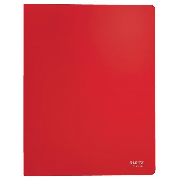 Katalogbuch Leitz RECYCLE-A4,40 Fächer,eco.,rot.