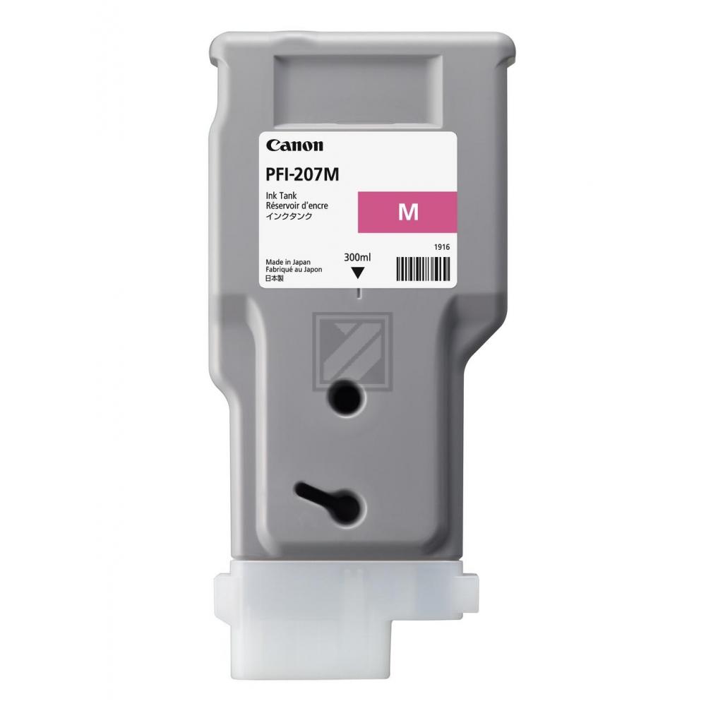 Original Canon 8791B001 / PFI-207M Tinte magenta