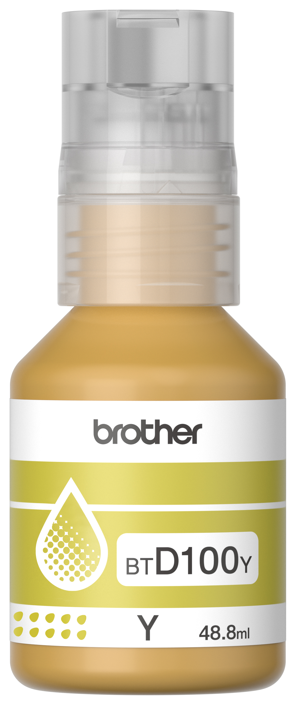 Original Brother BTD100Y Sonstiges gelb