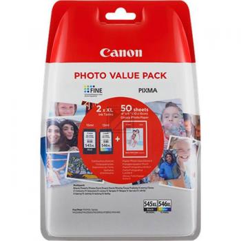 Original Canon 8286B006 / PG-545CL546 Tinte schwarz, cyan, magenta, gelb