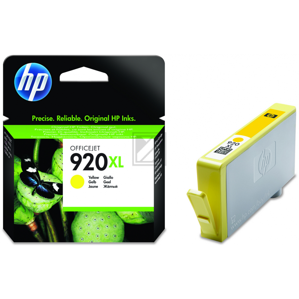 Original HP CD974AE / 920XL Tinte gelb