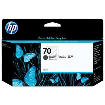 Original HP C9448A / 70 Tinte schwarz matt
