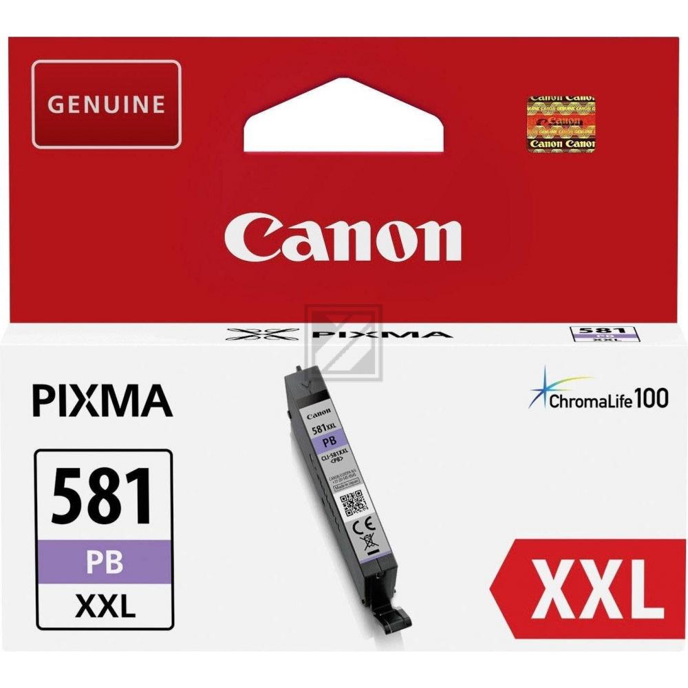 Original Canon 1999C001 / 581PBXXL Tinte blau Canon Tintenpatrone blau photo HC plus (1999C001, CLI-581PBXXL)