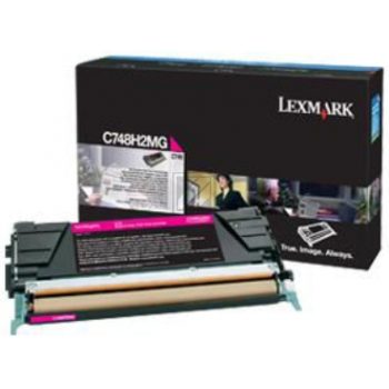 Original Lexmark C748H2MG Toner magenta