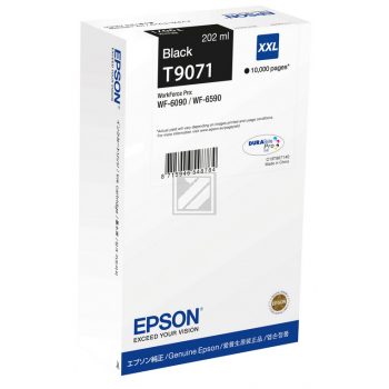 Original Epson C13T90714N / T9071 Tinte cyan