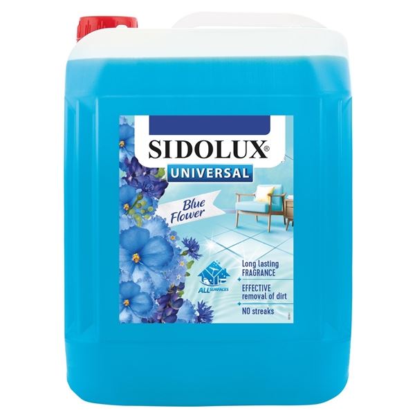 Bodenreiniger Sidolux-Blau Blumen,5 l