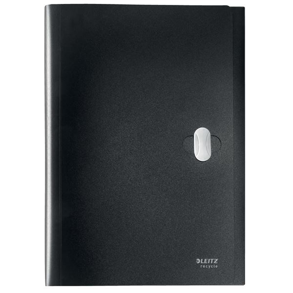 Leitz RECYCLE-A4 Aktentasche, eco, 6 Fächer, schwarz