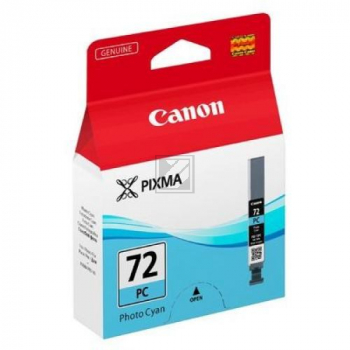 Original Canon 6407B001 / PGI-72PC Tinte cyan hell