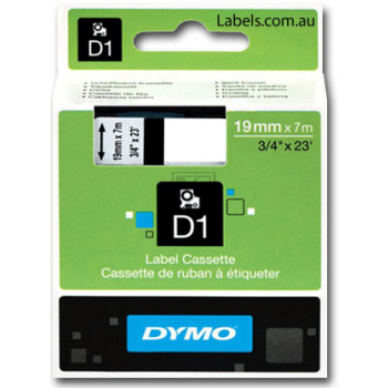DYMO D1 Standard 19mm x 7m