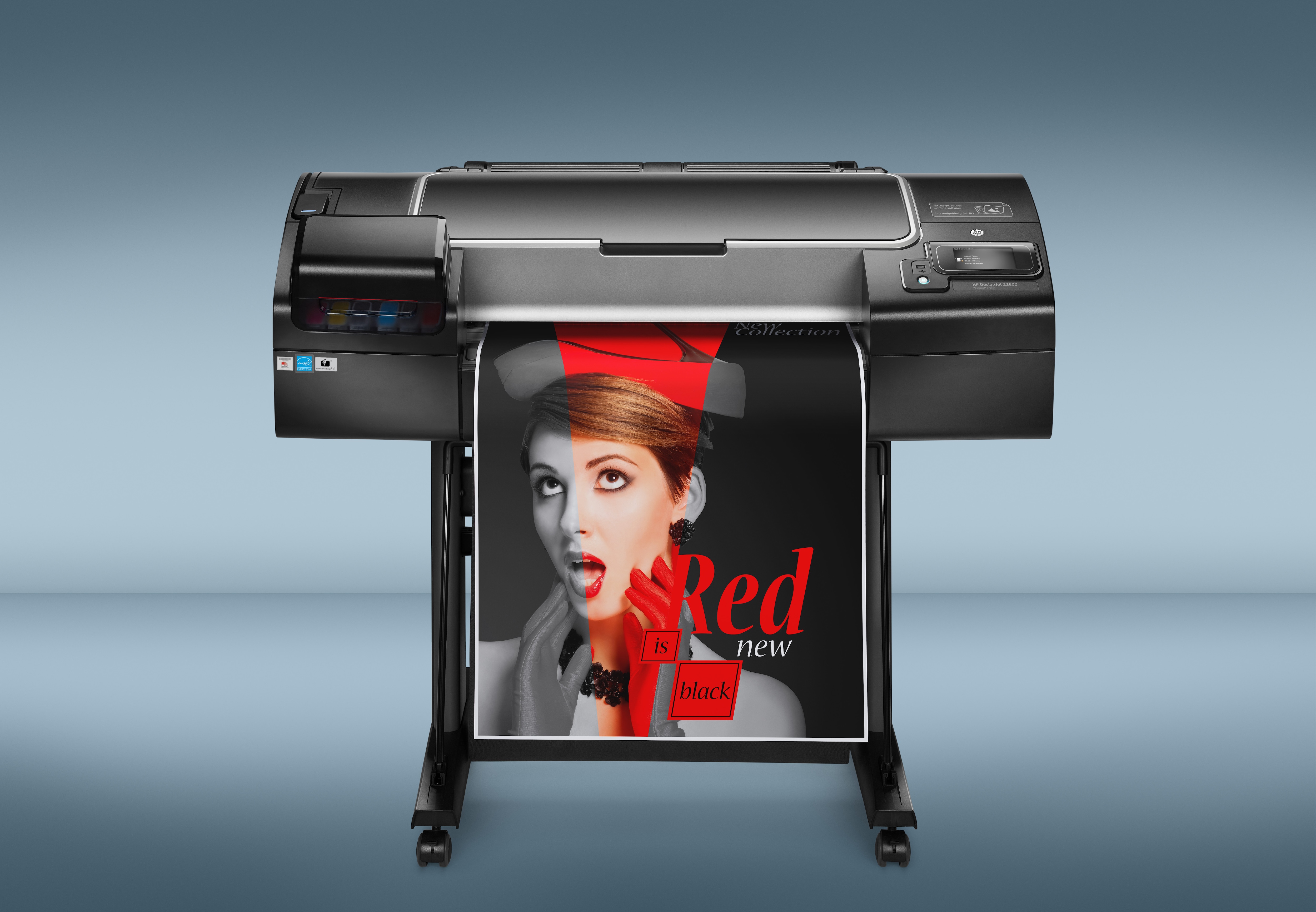 HP Designjet Z2600 24-in PostScript Großformatdrucker Thermal inkjet Farbe 2400 x 1200 DPI 610 x 1676 mm