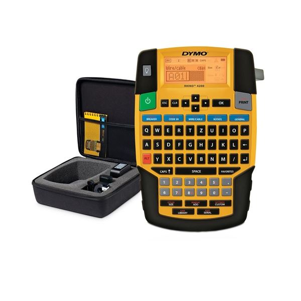 Etikettierer Dymo Rhino 4200 - Kofferset
