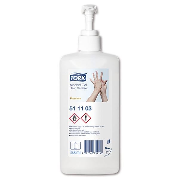 Tork Alkohol-Gel Desinfektionsmittel, 500 ml