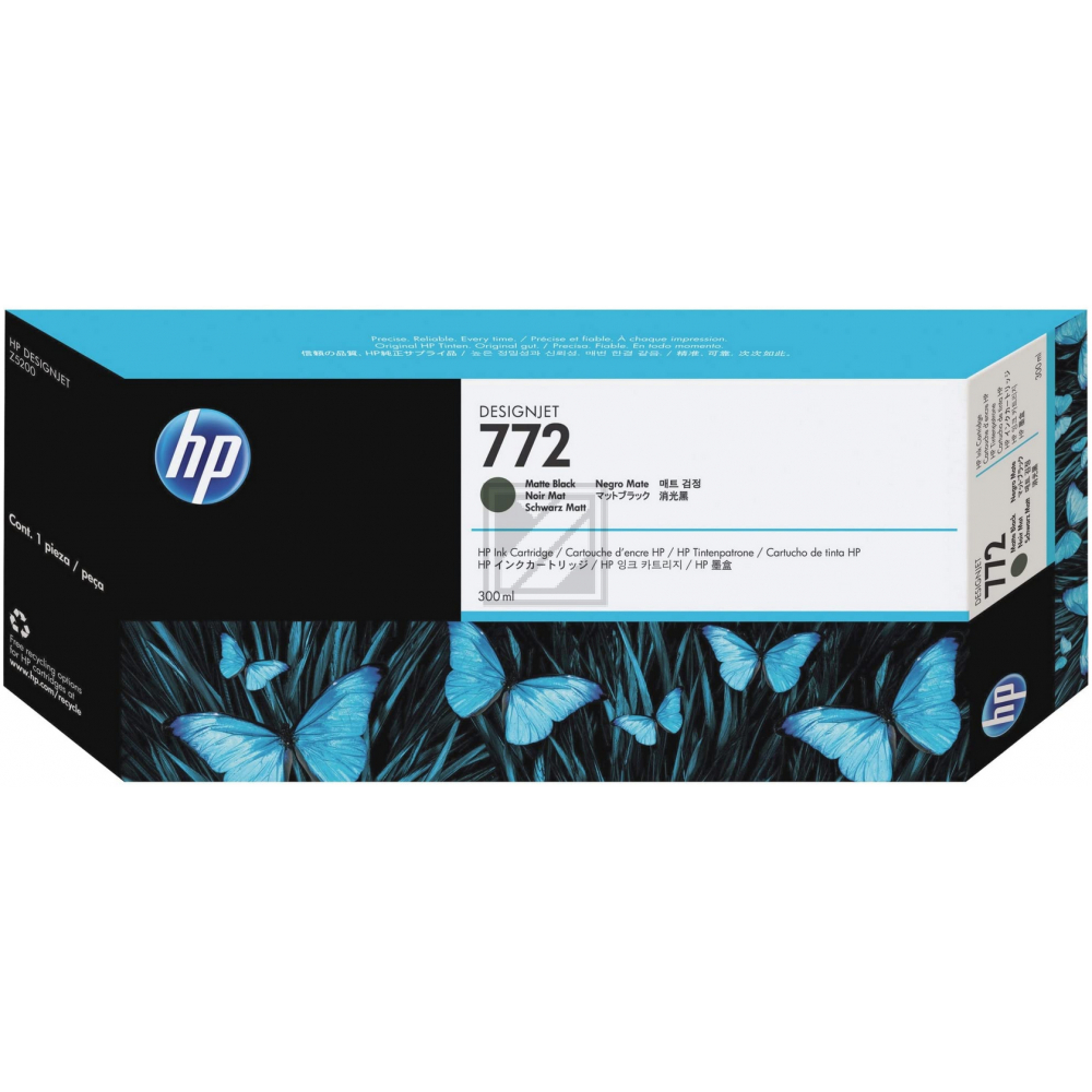 Original HP CN635A / 772 Tinte schwarz matt