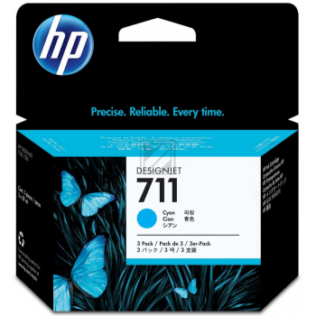 Original HP CZ130A / 711 Tinte cyan