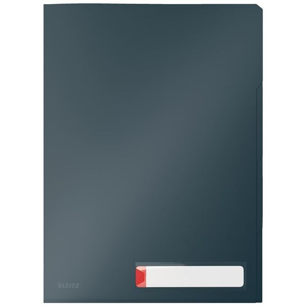 Leitz Cosy, A4, blickdicht, grau, 3 Stück