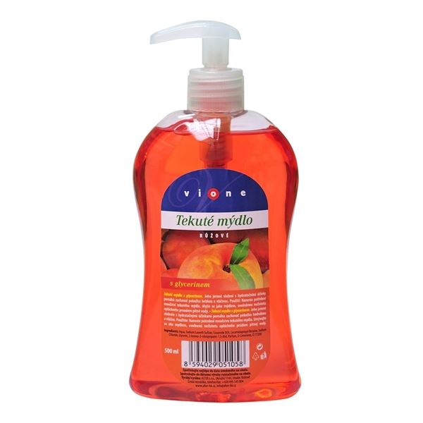 Flüssigseife Vione - Pfirsich, 500 ml