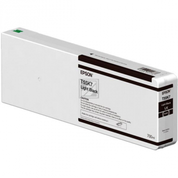 Original Epson C13T55K700 / T55K700 Tinte schwarz hell