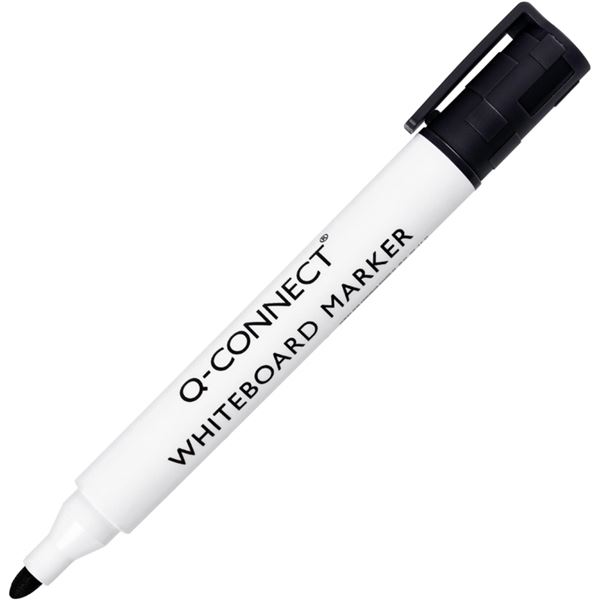Connect Whiteboard-Marker, runde Spitze 1,5-3 mm, schwarz