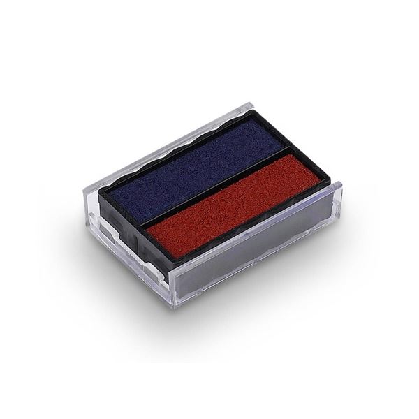 Stempelkissen 6/4850, rot-blau