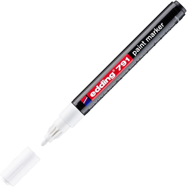 Farbstift Edding 791, 1-2 mm, weiß