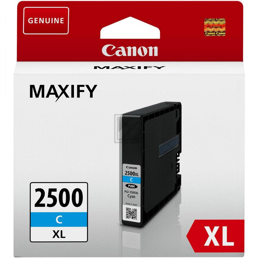 Original Canon 9265B001 / PGI-2500XLC Tinte cyan