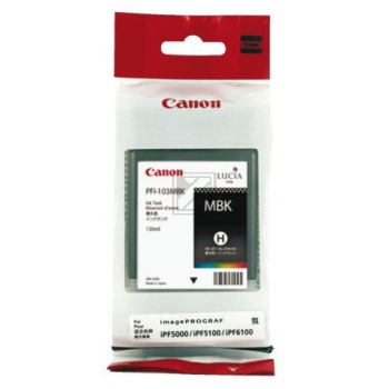 Original Canon 0882B001 / PFI-101MBK Tinte schwarz matt