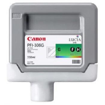 Original Canon 6664B001 / PFI-306G Tinte grün