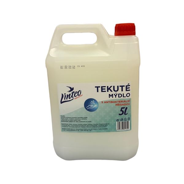 Antibakterielle Flüssigseife Linteo, 5 l